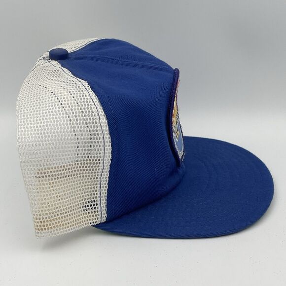 Vintage National Wildlife Federation Hat Bald Eagle Patch Cap Snapback USA - Picture 6 of 14